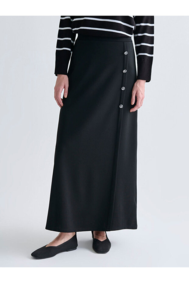 Sparkling Selections from Shining Store |   A-Line Skirt with Elastic Waist - 2