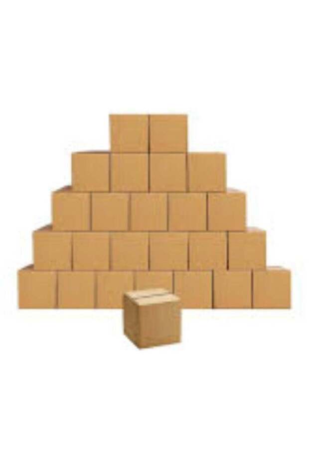 KNP KNP Brown Carton Box 60x60x80cm is a large and sturdy packaging option suitable for a variety o - 1