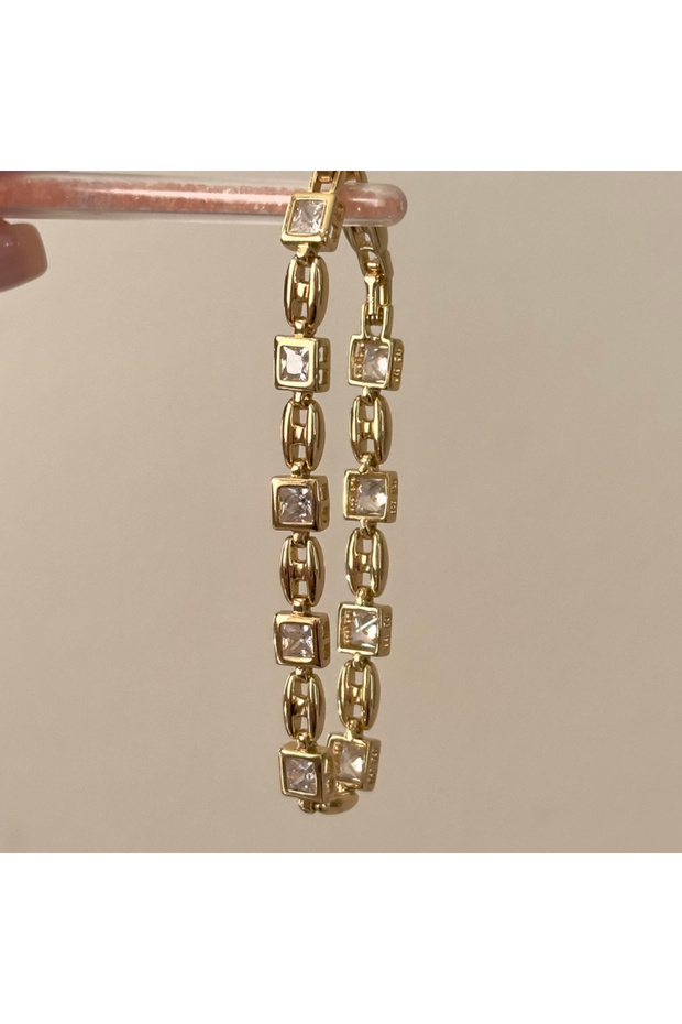 Küp Model Çelik Bileklik - 2