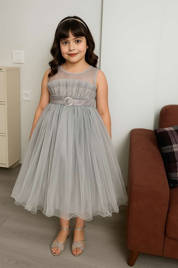 Children's Evening Dress Tulle Special Occasion Fluffy