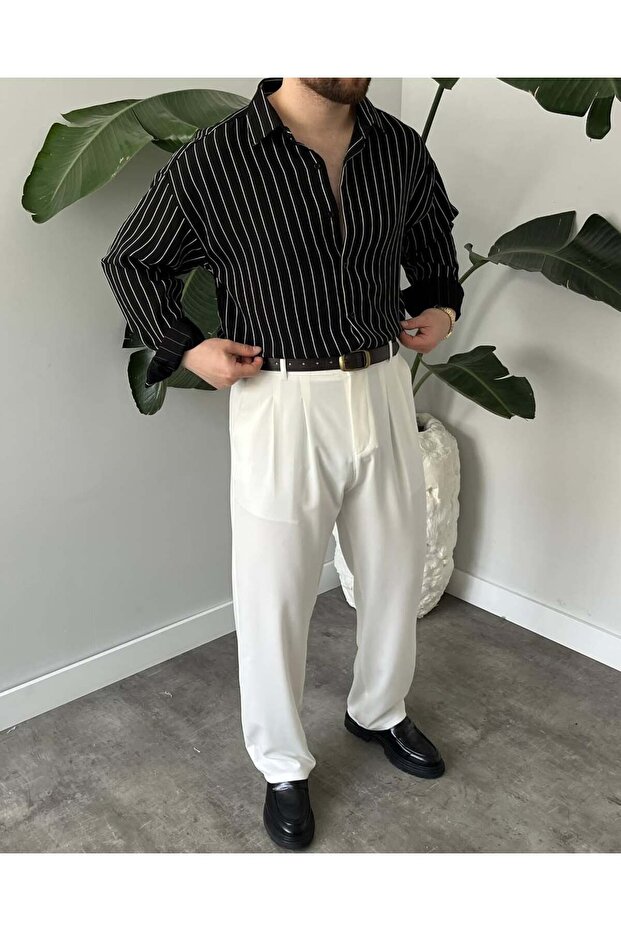 MODAL KETEN GÖMLEK - 3