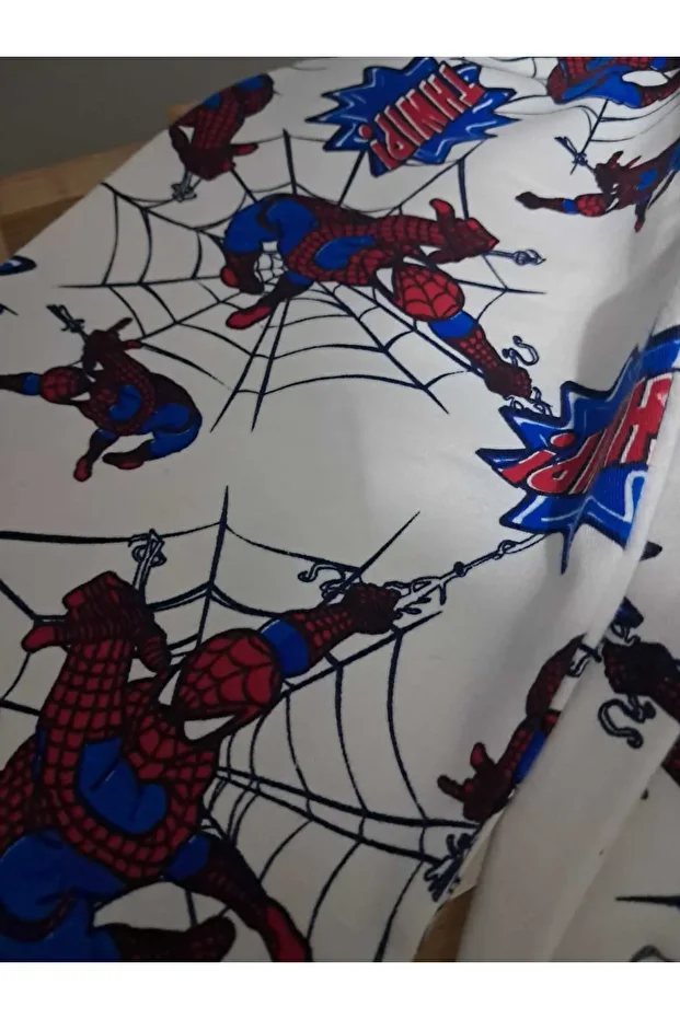 örümcek adamlı çocuk pijama takımı - 5