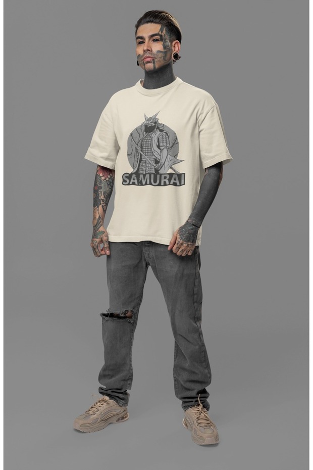 Men's Transfer Printed Round Neck Short Sleeve T-Shirt