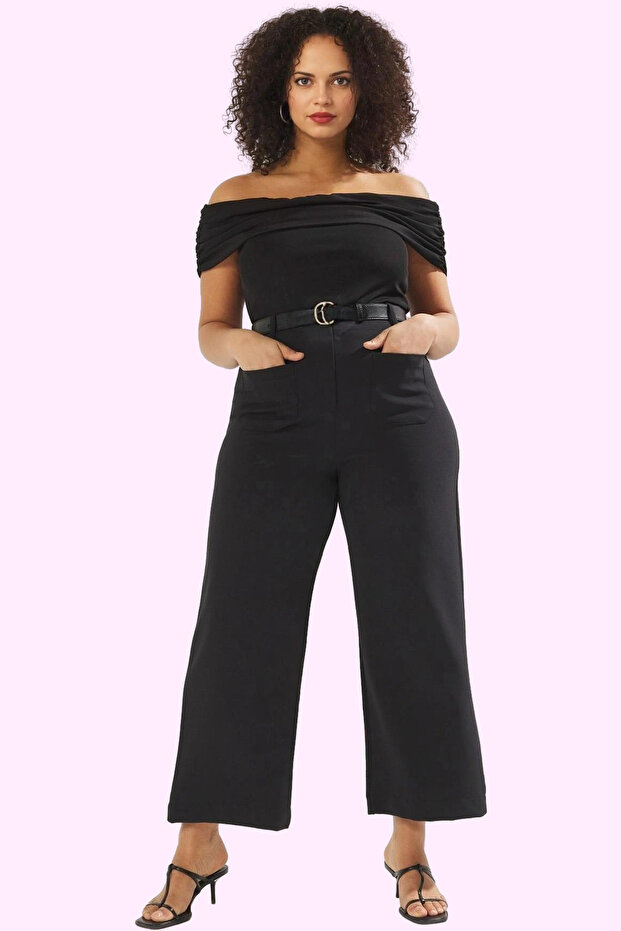 Women's Fashion High Waist Pipe Leg Pants Solid Pattern for Daily Wear Summer