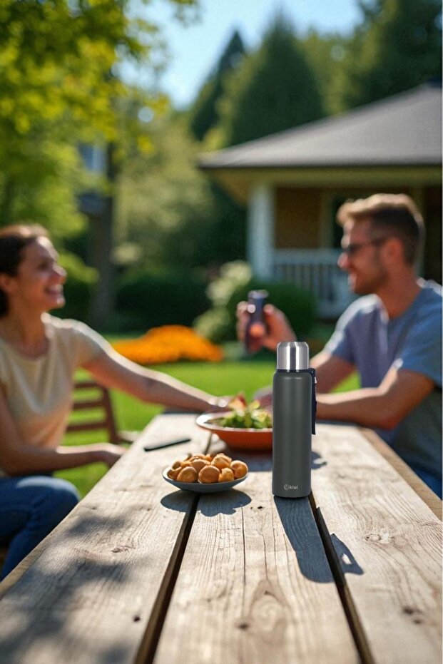 Çift Kat Paslanmaz Çelik 750 ml Termos - 4