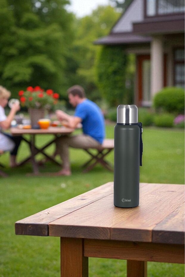 Çift Kat Paslanmaz Çelik 750 ml Termos - 5