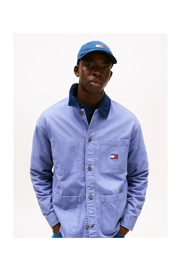 TJM CANVAS CORD OVERSHIRT EXT - 1