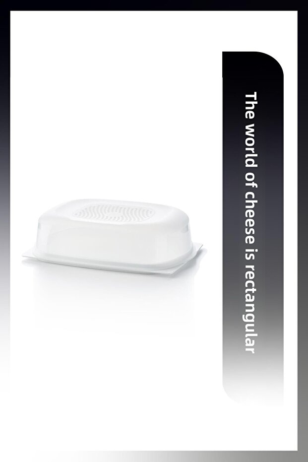 Big Cheese World Rectangular Refrigerator Storage Container - 1