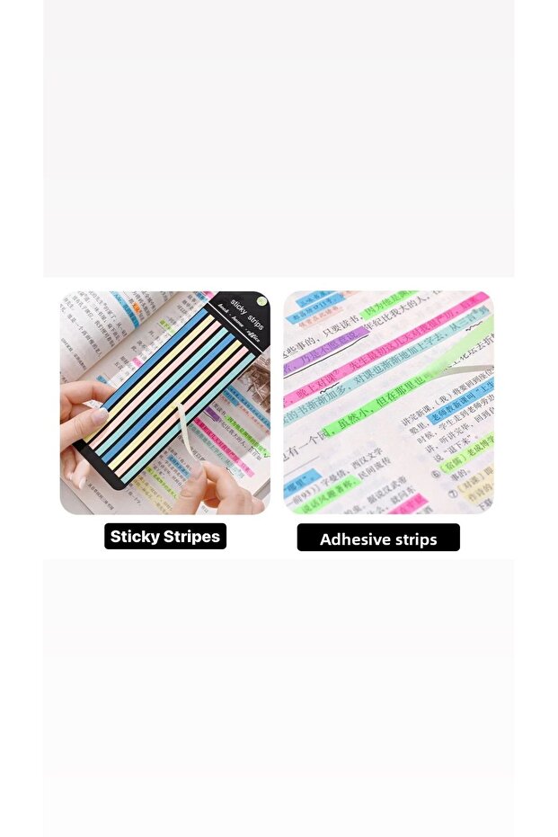 شرائط ملاحظات لاصقة / علامة / هايلايتر - 3