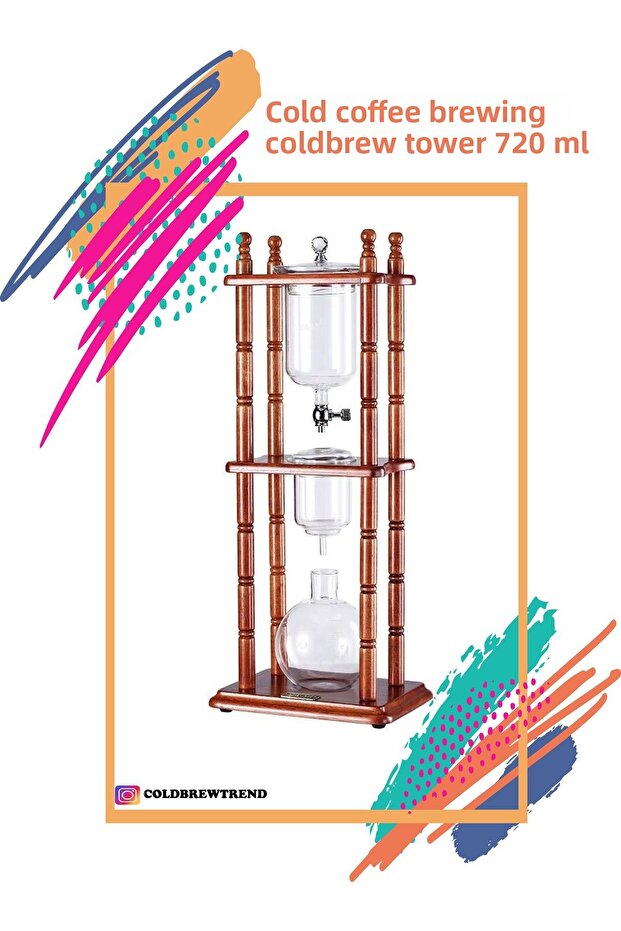 Cold Coffee Brewing - Cold Brew Tower - 720 ml