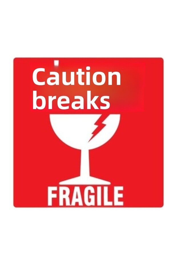 Caution Fragile Label 100*100 1000 Pieces