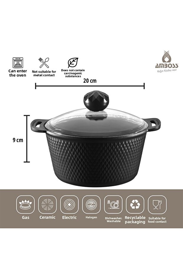 طقم أواني طهي كوفارس كاست مكون من 7 قطع - 3