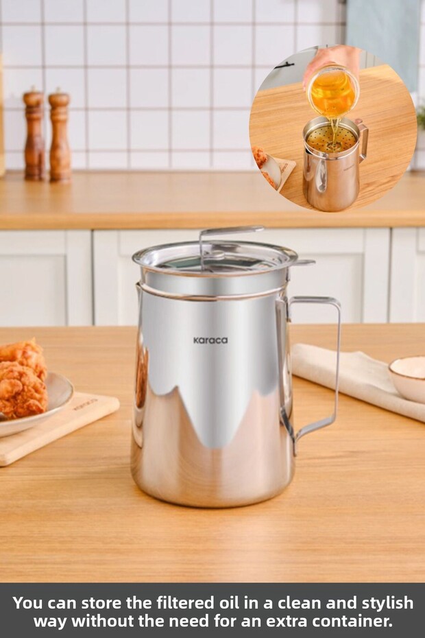 Mutfaksever Steel Frying Pot 2L - 6