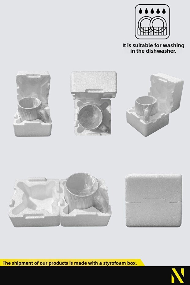 Batik Patterned Colorful Mug – 330 ml Mug |   Stylish and Durable Design - 6