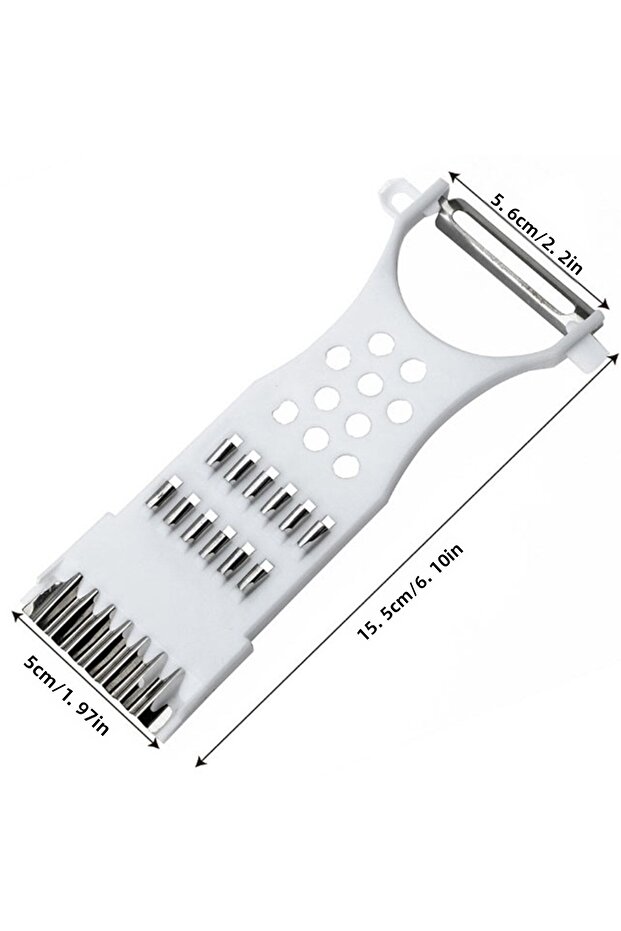 Multifunctional Vegetable Fruit Peeler Slicer Grater - 1