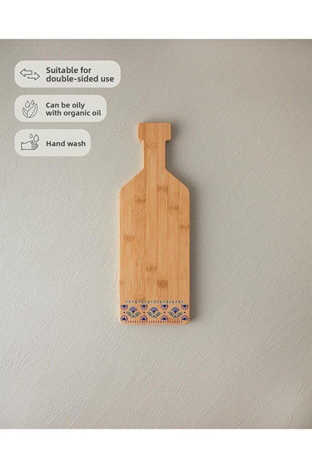 Carnival Time Bamboo Cutting Board Pink 40X14 cm