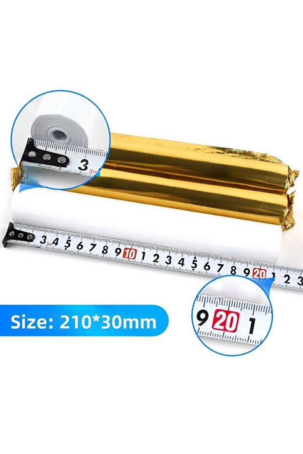 Thermal Printing Paper 210*30mm A4 Thermal Paper for A4 Wireless Bluetooth A40/X8 Printer Paper Roll - 3