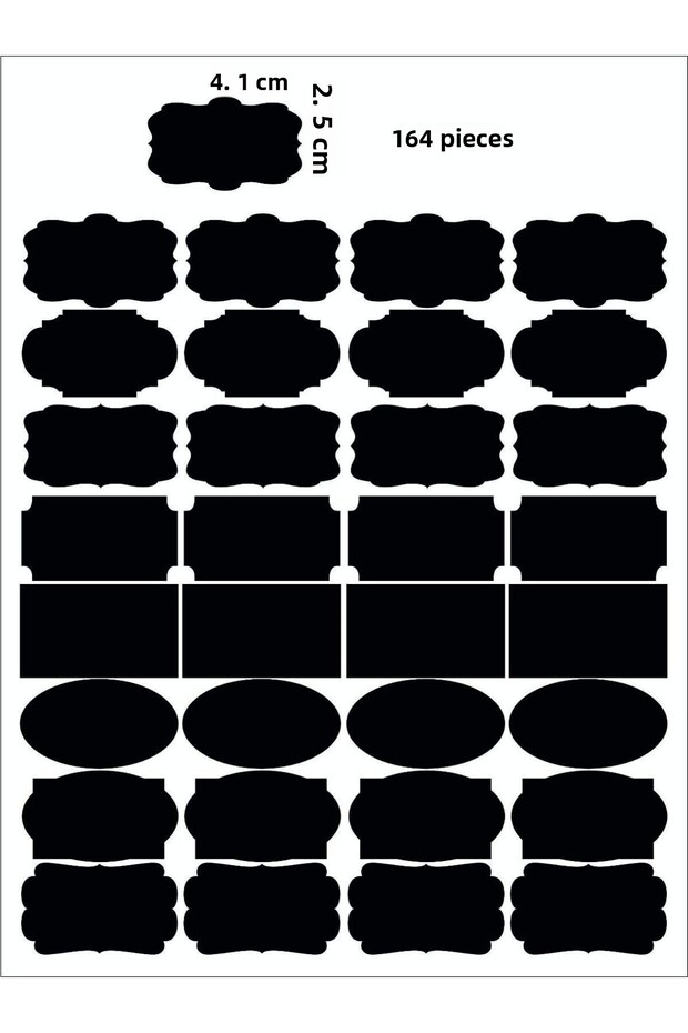 Writable, Machine Washable Jar Label - 6