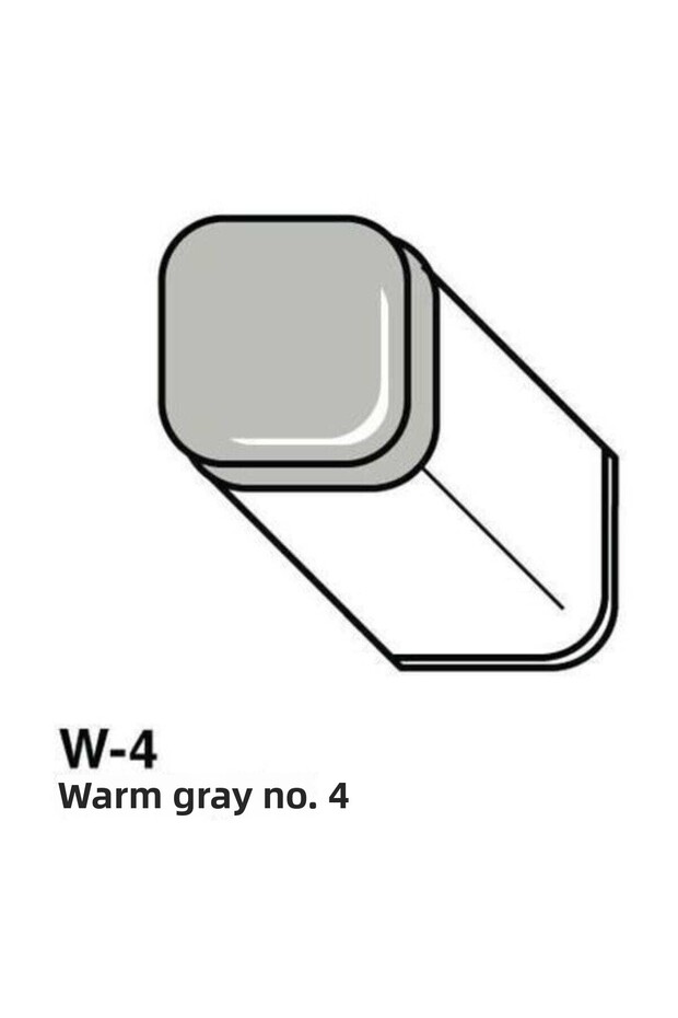 Marker Pen Typ W - 4 Warm Gray - 1