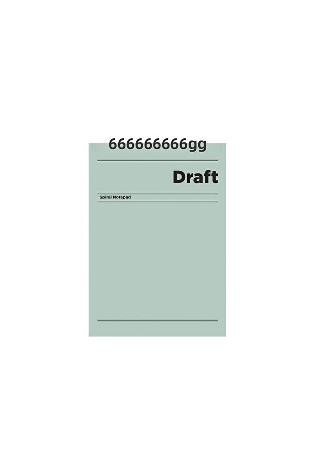 مسودة دفتر ملاحظات مربعة مقاس A5 - أخضر - 1