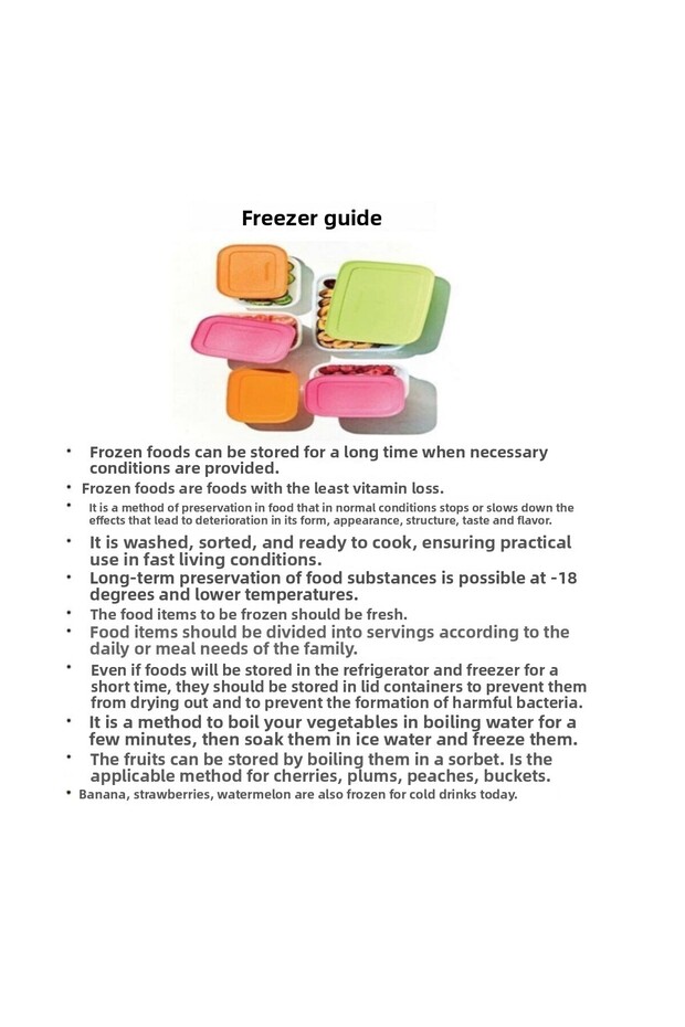 Alaska Set 2.5 lt-1.1 lt Freezer Storage Container - 4