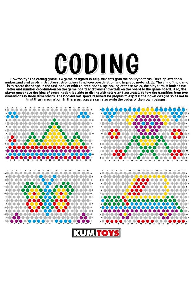 Coding Algorithm Coding and Design Game for Kids Mind Game Box Game - 3