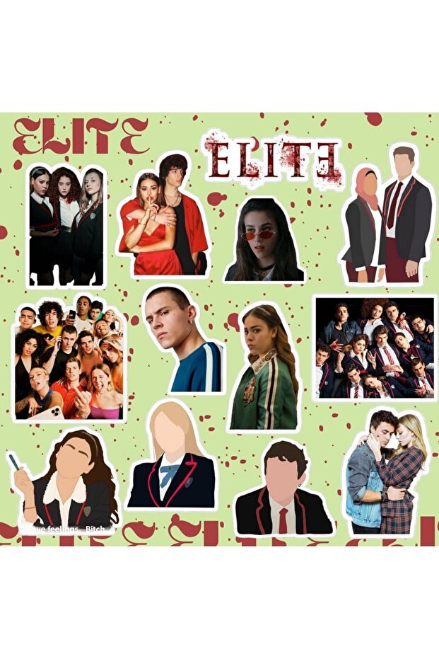 مجموعة ملصقات Elite - ملصقات للكمبيوتر المحمول والكمبيوتر المحمول والهاتف