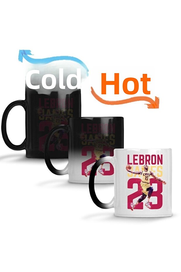 كوب ليبرون جيمس 23 كوب سحري بورسلين