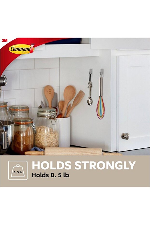 خطاف مكون من 4 قطع مع شريط صغير - 3