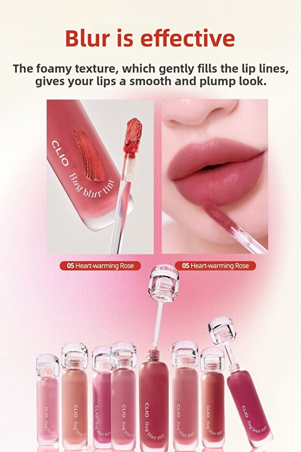صبغة ذات ملمس ناعم وخفيف CLIO Gentle Hug Plum (008) - 6