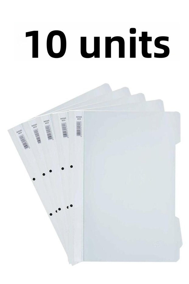 10 Pcs A4 White Ring Binder 1 Pack Economic Good Quality Ring Binder Office Bureau School