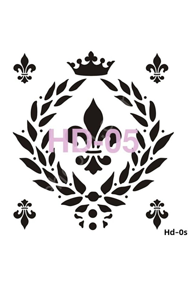 Hd05 استنسل ديكور المنزل 45x45