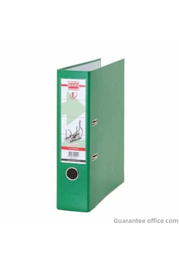 Green Large Plastic Folder - Manu 2030 - 1