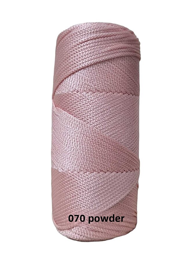 حبل مكرامية من البوليستر 200 جرام حبل مكرامية حقيبة حبل عداء حبل الحياكة رقم 4 - حبل مكرامية 1.4 ملم - 2