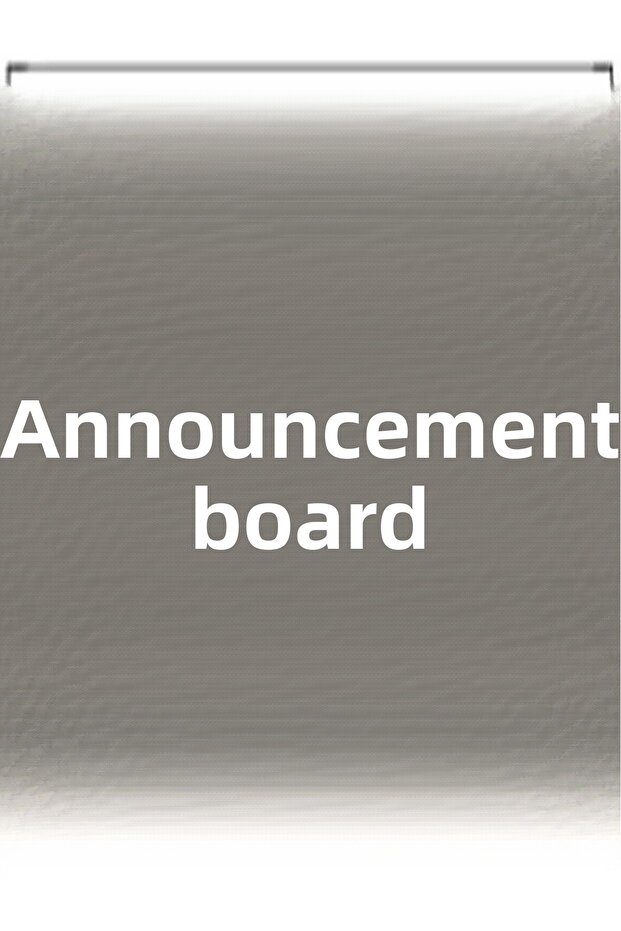 Bulletin Board Warning/Notice Board