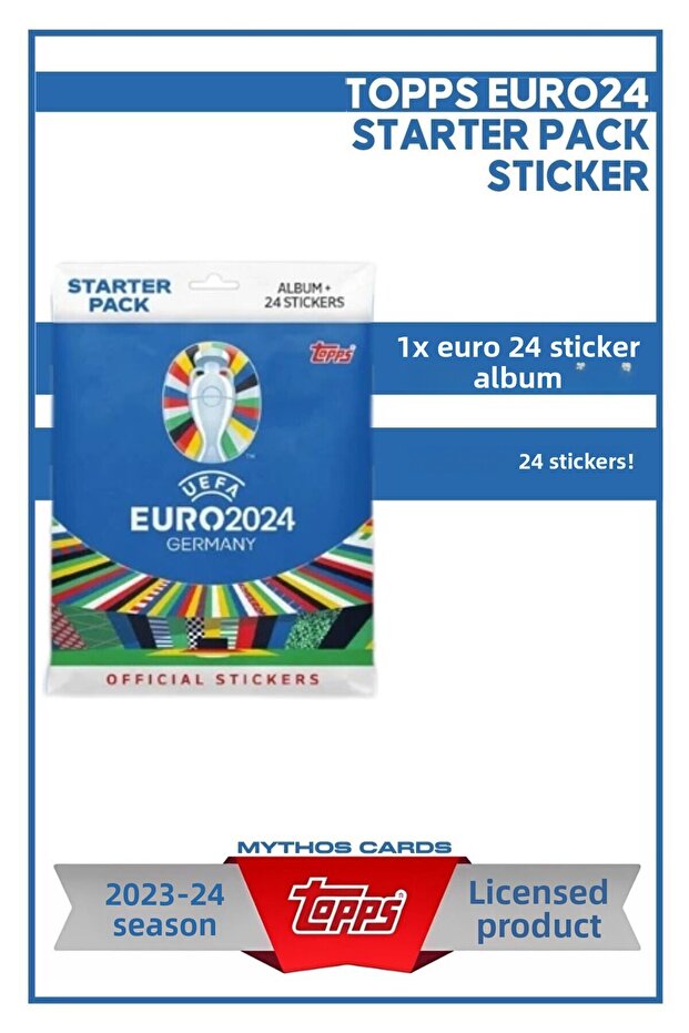 Euro 2024 Sticker Starter Pack