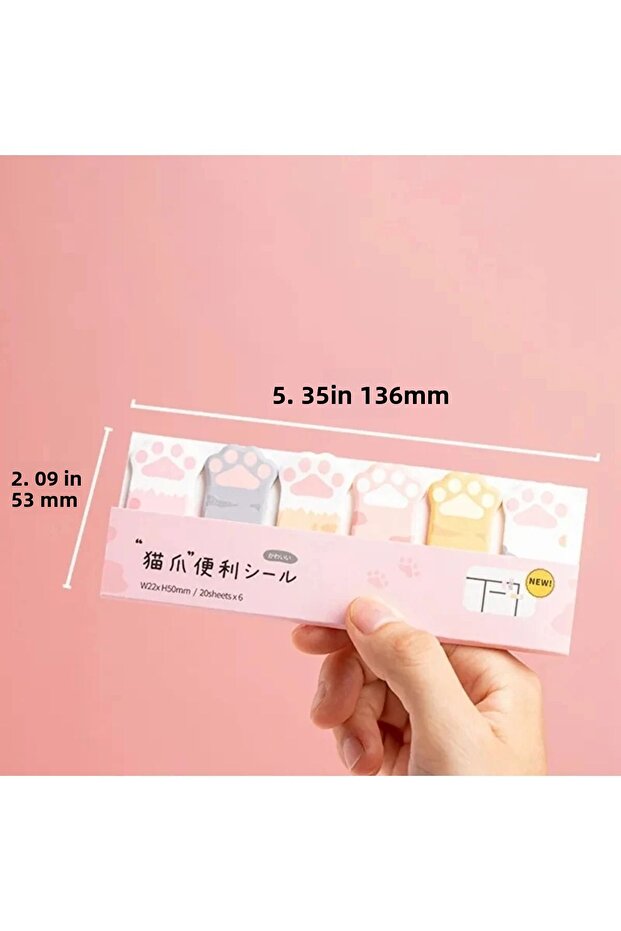 ورق ملاحظات Post-it مع مخالب - 7