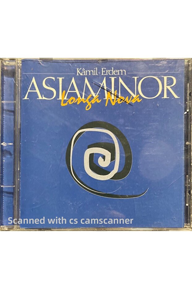(Not a Plate, It's a Cd) Cd Kamil Erdem Asiaminor Longa Nova Cd
