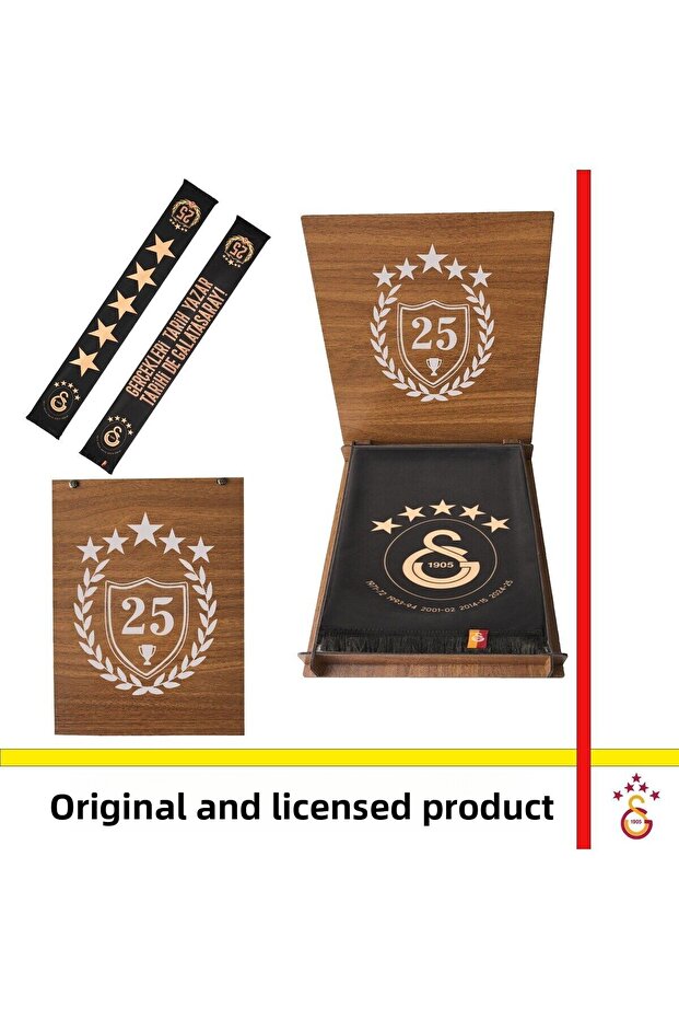 Licensed 5 Star Truths History Writer Shawl Scarf Champion Special Wooden Boxed