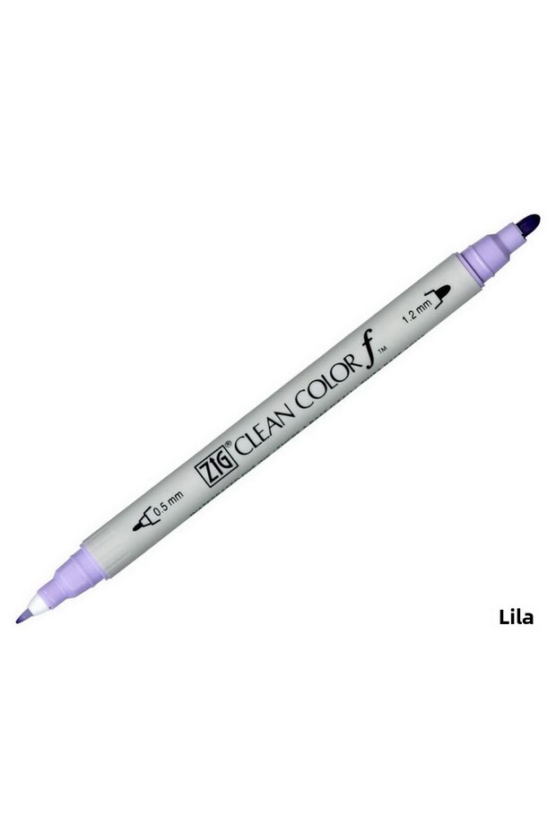قلم رصاص ذو وجهين من Clean Color F Tcs-6000t 083 أرجواني