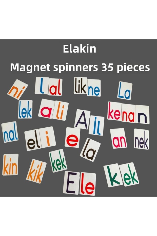 مقطع مغناطيسي Elakin 35 قطعة (ينظر إلى نظام Elakin)