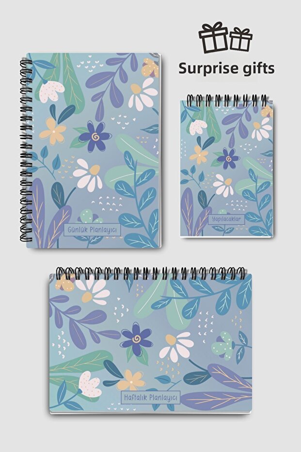Planning Set of 3, Daily Planner, Weekly Planner, To-Do List, Academic Agenda