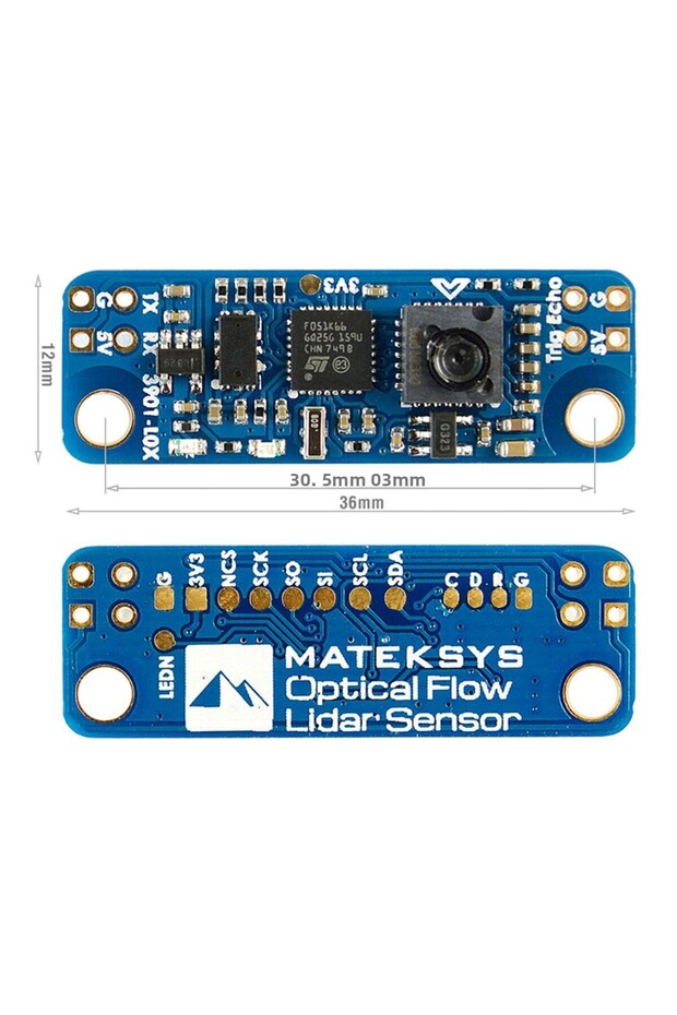 1PCS MATEK OPTICAL FLOW & LIDAR SENSOR 3901-L0X INAV Flow Sensor Module for RC FPV Racing Freestyle - 7