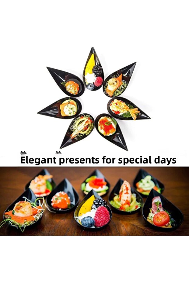 ملعقة قطرة بلاستيكية سوداء - 3