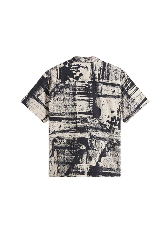 000P86F0V1-R Fallon Ss Woven Erkek G&amp;ouml;mlek Lacivert - 2