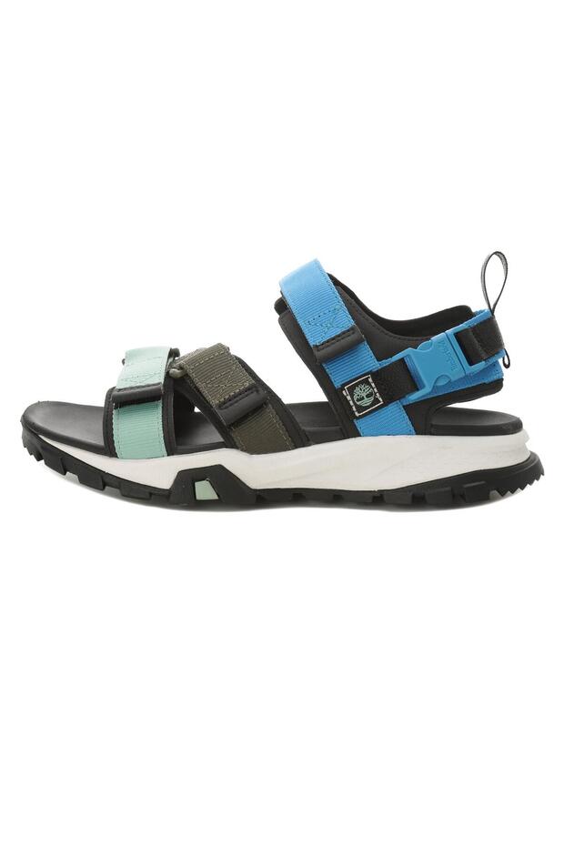 B0A6DXTEXT1-R Garrison Trail Backstrap Sandal Erkek Sandalet Siyah - 1