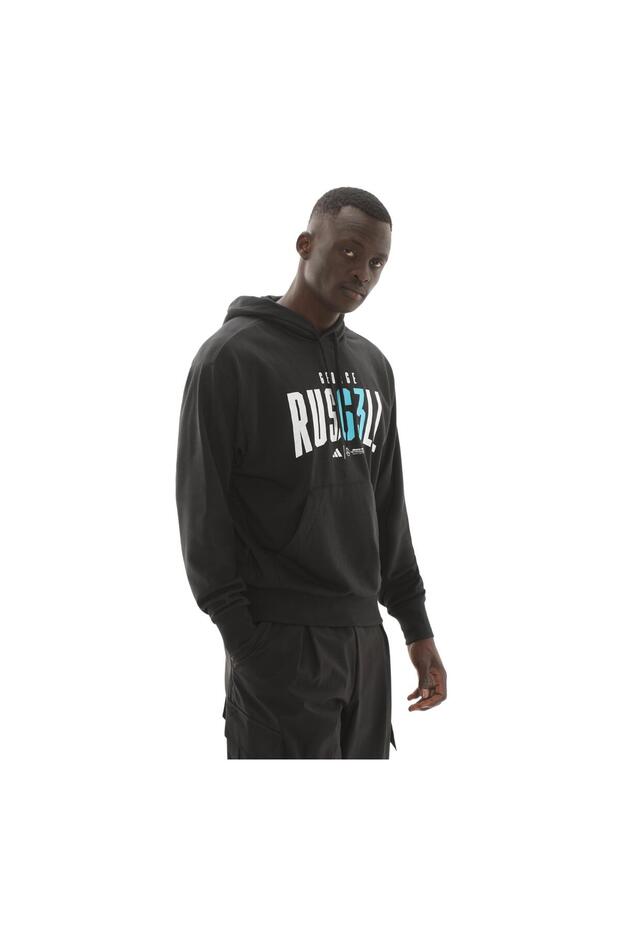 JZ8903-E Mercedes - Amg George Russell Hood M Erkek Sweatshirt Siyah - 3