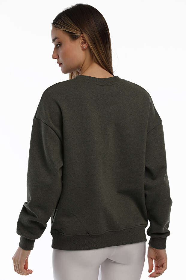 Sweatshirt Haki Heka - 4