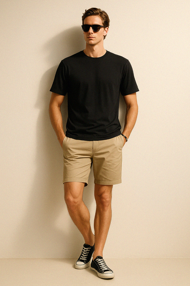 Premium Relax Fit Basic Tshirt - 1