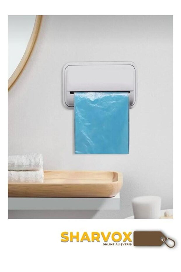 Yapışkanlı Çöp Poşeti Aparatı Çöp Poşeti Haznesi Çöp Poşeti Düzenleyici Aparat - 3